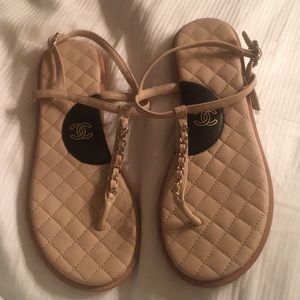 Chanel Quilted Shoes Size 38.5